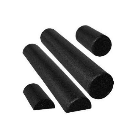 Aeromat 33865 11 in. Elite High Density Foam Roller Extra Firm Black