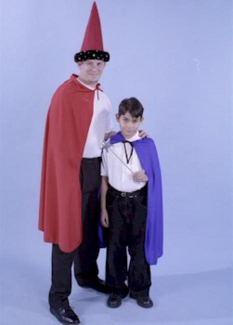 Alexanders Costume 10-076/bl 36'' Child Super Hero Cape - Blue