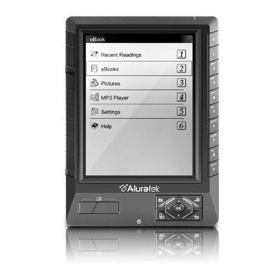 UPC 812658010191 product image for Aluratek AEBK01F Libre eBook reader Pro. Black | upcitemdb.com