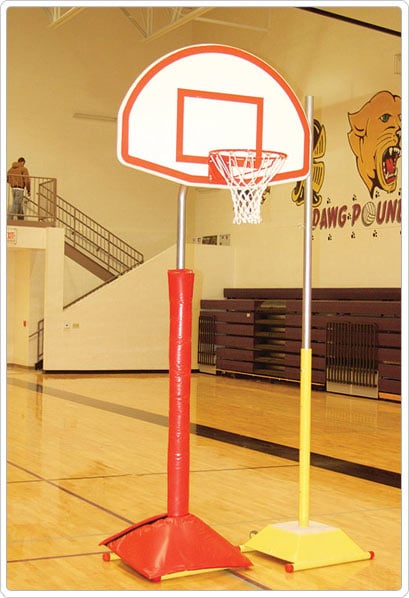 Sport Play532-661 Portable Adjustable Basketball/Game Standard
