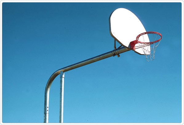 Sport Play 541-936 Tandem Six Basketball Backstop