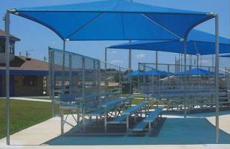Sports Play 901-092 Stand Alone Shade Structure- 18' X 20'
