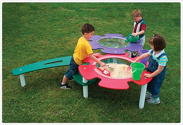 Sport Play 902-806 Tot Town Sand & Water Table