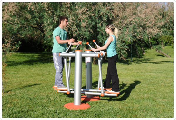 Sports Play 902961 Dual Air Walker Play Ground Equipment