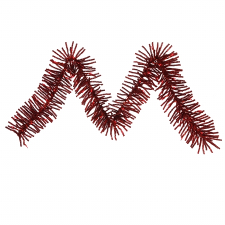 savealot shops - Christmas Garlands Vickerman B883211 9 ft. x 10 in. Christmas Tree Red Mini Garland 50CL 500T hot tub