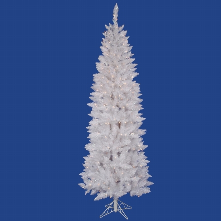 A104061led 6 Ft. X 29 In. Christmas Tree Crystal White Pencil 180led Wht