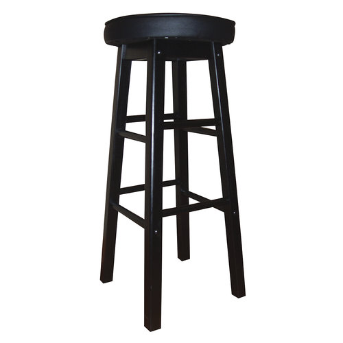 American Heritage Billiards 130805BLKV01 21.787452 Bar Stool Set of 2