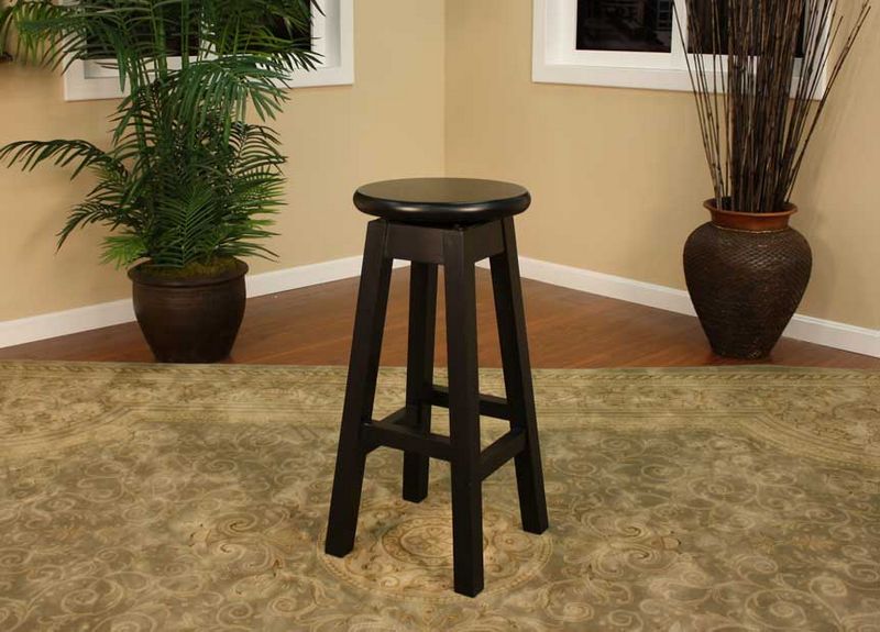 American Heritage Billiards 124750BLK 68.4 Counter Stool