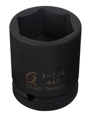 SU446 3/4 Drive 1-7/16 Standard Impact Socket