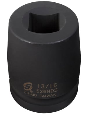 SU526HDS 1 Inch Drive 13/16 Inch Impact Socket Heavy Duty Square