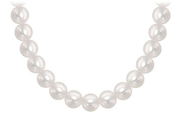 Fine Jewelry Vault NK18YSSWH10AAA109 South Sea Pearl Necklace 18K Yellow Gold 10.00 12.00 MM