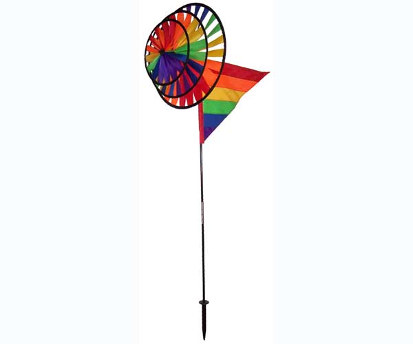 Itb2834 Rainbow Triple Spinner With Sail