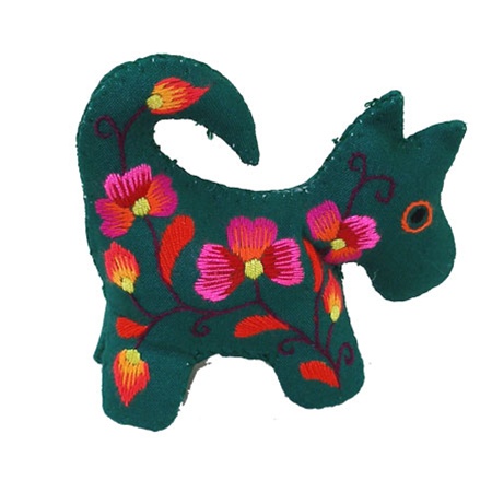 Gifts with Humanity YXC001DOG Small Embroidered Animal Dog
