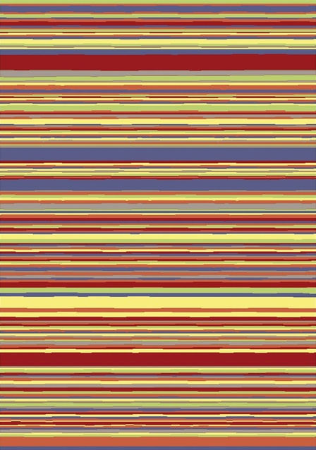 1481D-01 Latitude Aztec 7 ft.8 in. x 10 ft.9 in. WearOn Nylon Machine Tufted- Cut Pile Just for Kids Rug