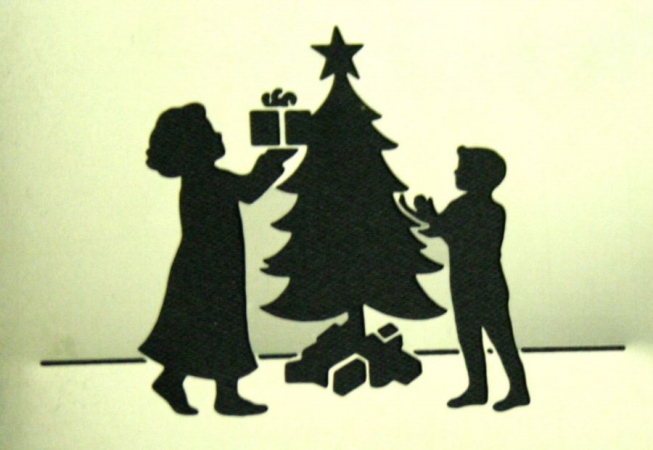 savealot shops christmas wreaths Costumes For All Occasions Fp94 Stencil Christmas Tree Family