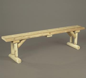 Rustic Natural 20D Dining Table Bench