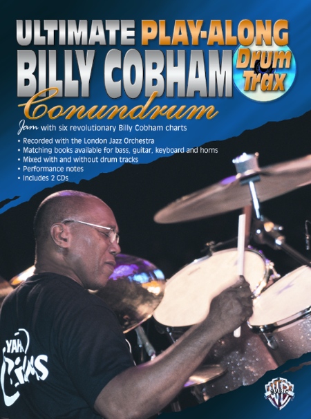 Alfred 000452B Ultimate PlayAlong Drum Trax Billy Cobham Conundrum  Music Book