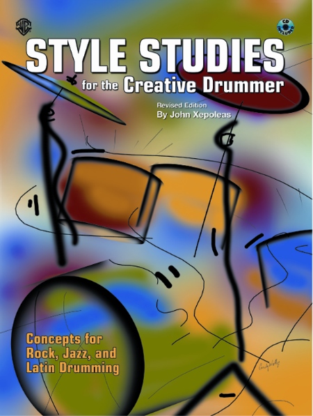 Alfred 00MMBK0054CD Style Studies for the Creative Drummer Revised Edition  Music Book