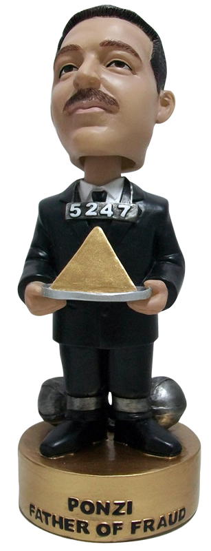 The Bobblehead CP_01 Charles Ponzi Bobblehead