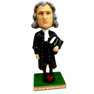 The Bobblehead IN_01 Isaac Newton Bobblehead