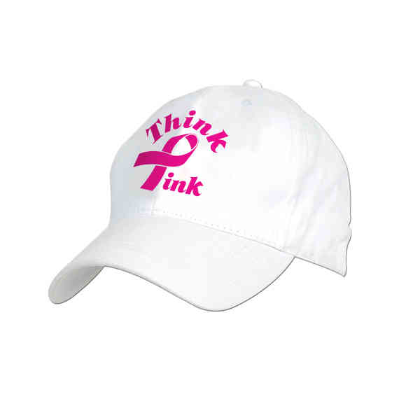 Beistle 60216 Embroidered Think Pink Cap  Pack of 12