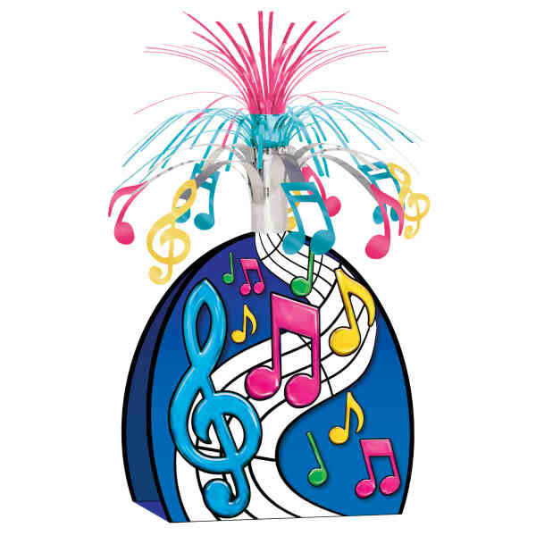 Beistle 57766MC Musical Notes Centerpiece Pack of 12