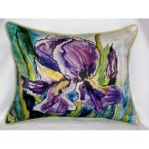 Iris Art Only Pillow 16''x20''