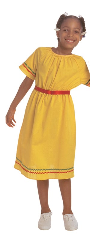 Cf100-327g Mexican Girl Dress