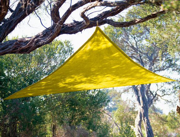 799870 9 Ft. 10 In. Triangle Yellow