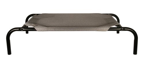 799870 Steel Pet Bed Large-grey