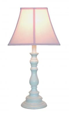60117 Resin Table Lamp - Pink