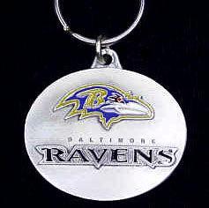Siskiyou SportsSFK181 NFL Design Key Ring Baltimore Ravens