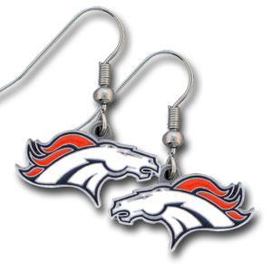 Siskiyou SportsFDE020 NFL Dangling Earrings Denver Broncos Logo
