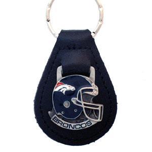 Siskiyou SportsFLS020 Denver Broncos Small Leather Key Ring