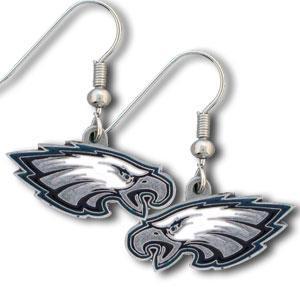 American Metal FDE065 NFL Dangle Earrings Philadelphia Eagles