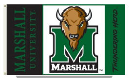 Bsi Products 95035 3 Ft. X 5 Ft. Flag W/Grommets Marshall Thundering Herd