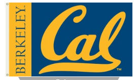 Bsi Products 95056 3 Ft. X 5 Ft. Flag W/Grommets Cal Berkeley Golden Bears