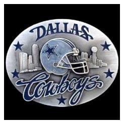 American Metal SFB055 NFL Pewter Belt Buckle Dallas Cowboys