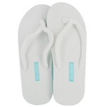 Spa Accessories 195332 Medium and Large Terry Spa Flip Flops For Unisex