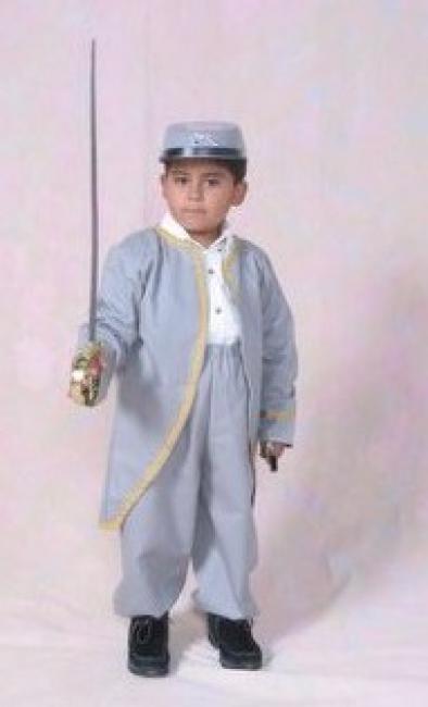 Alexanders Costumes 11143 Civil War Confederate Soldier Child Size medium 810