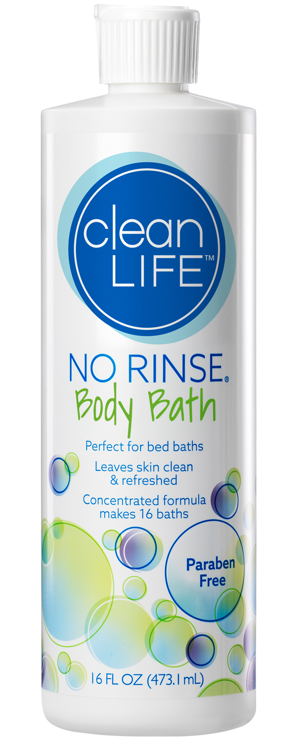 00910 No Rinse Body Bath 16 Oz. 12 Per Case