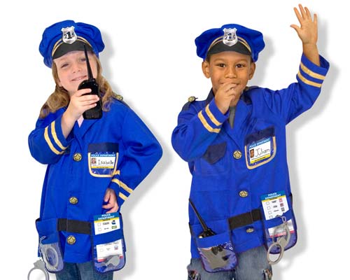 Melissa & Doug 4835 Police Officer Role Play Costume Set