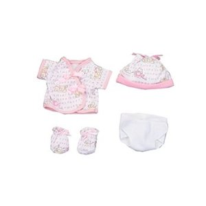 Dex1504 Pink Clothing With Diaper For 15 In. Baby
