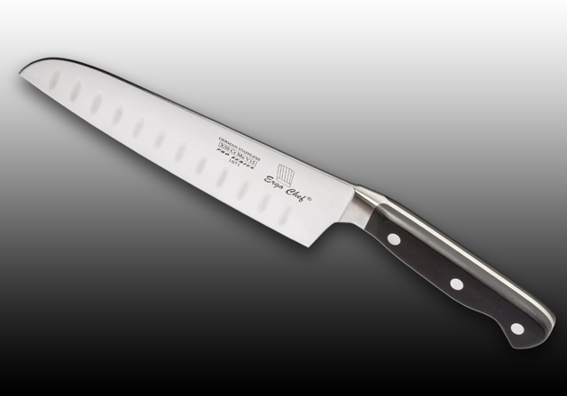 Ergo Chef 1071 7 in. Ergonomic Santoku with Hollow Grounds