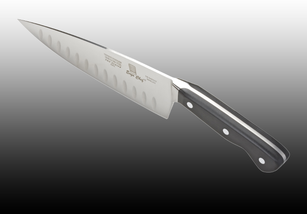 Ergo Chef 1082 8 in. Ergonomic chef knife with Hollow Ground Edge