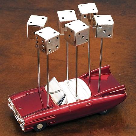 Godinger 8212 Pink Car Pick Holder