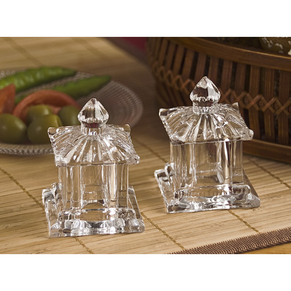 UPC 028199043356 product image for 4335 Pagoda Salt and Pepper Set | upcitemdb.com