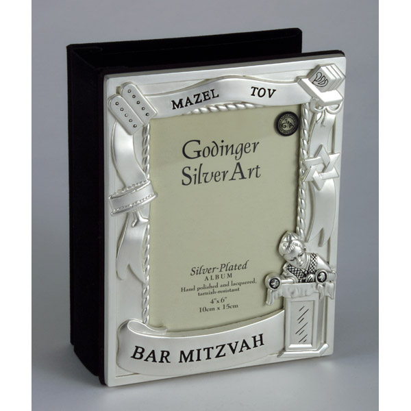 Godinger 4 in. x 6 in. Bar Mitzvah Album