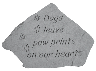 09507 Dogs Leave Paw...with Paw Prints