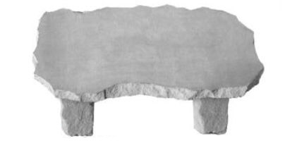 30210 Carved Bench Stone - Large